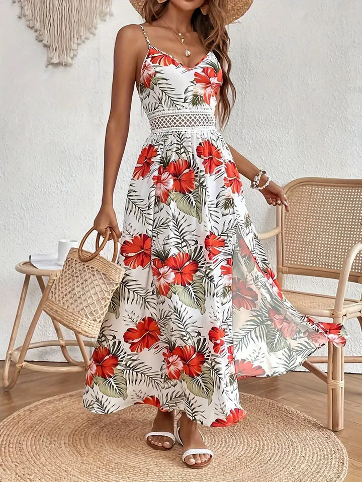 Women's Floral Midi Dress