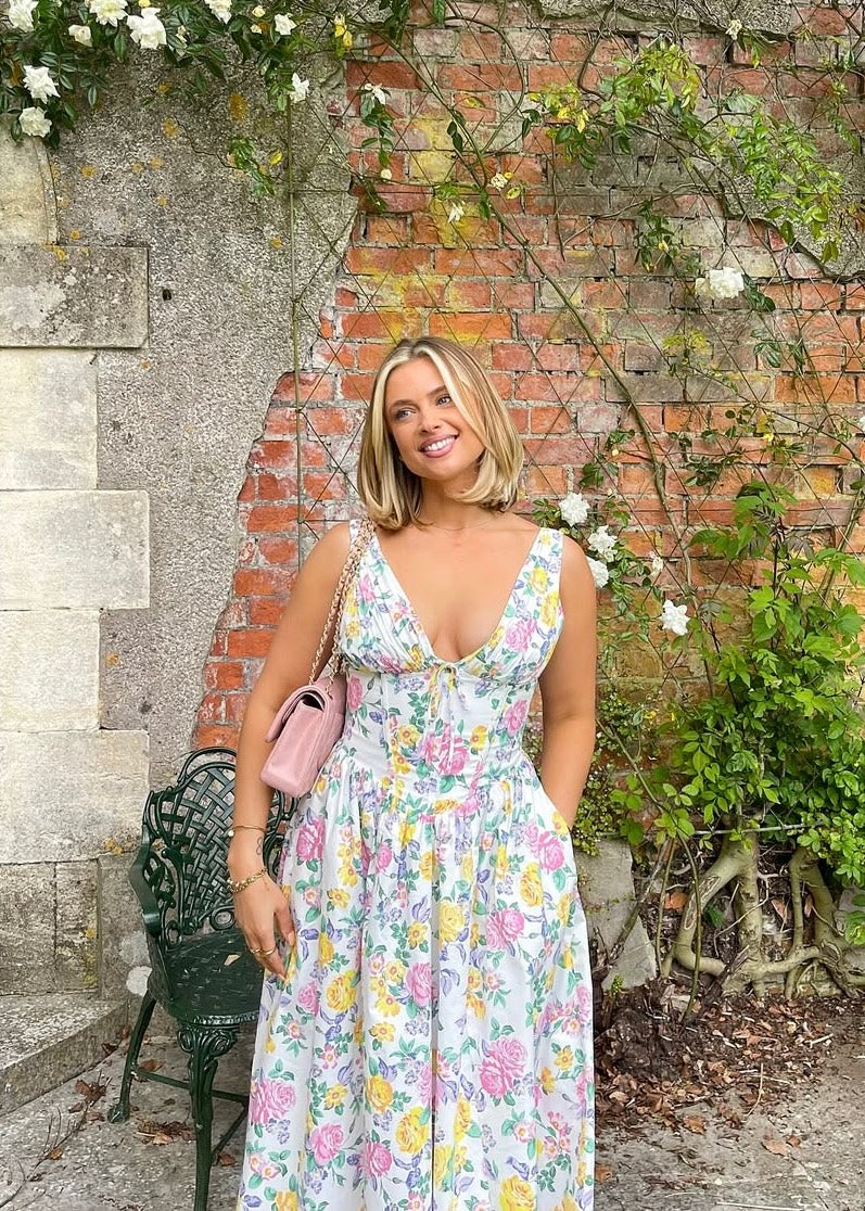 Women's Floral Wedding Guest Dress